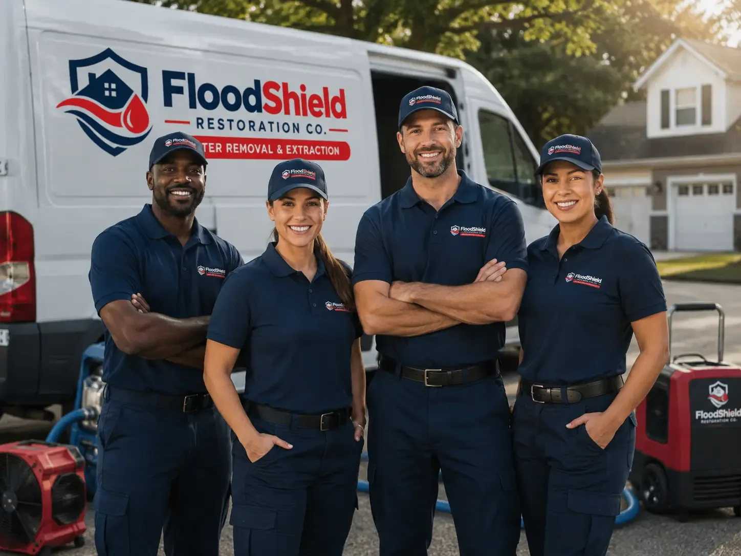 Flood Damage Restoration company in Chatfield, TX
